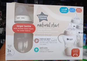 Tommee Tippee Natural Start Feeding Bottle, 3 Pack