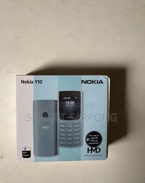 New Nokia 110 4G Black