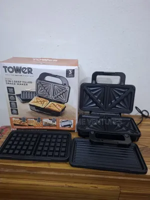 Tower 3-in-1 Deep Fill Sandwich Maker From Uk