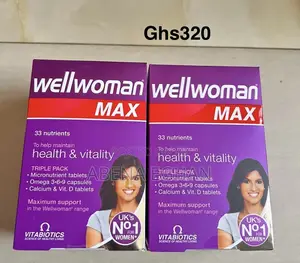 Well Woman Max From Vitabiotics Imported From the UK Available