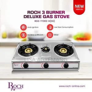 Roch 3 Burner Table Top Gas Stove