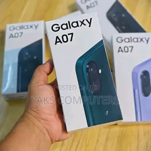 New Samsung Galaxy A07 5G 128 GB Black