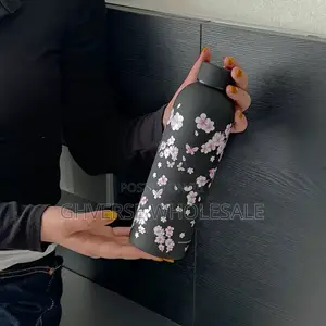 Floral Stainless Steel Insulated Vacuum Bottle