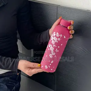 Floral Stainless Steel Insulated Vacuum Bottle