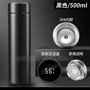 Temperature Display Stainless Steel Vacuum Bottle