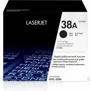 HP Original Toner 38a Black (Q1338a)