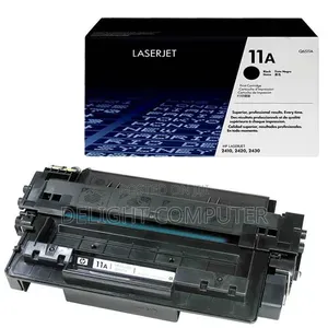HP 11A Black Original LaserJet Toner Cartridge