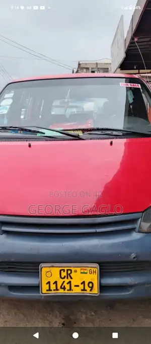 Toyota HiAce 2008 Red