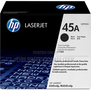 HP 45A Black Original LaserJet Toner Cartridge