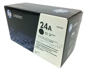 HP 24A Black Original LaserJet Toner Cartridge (Q2624A) 