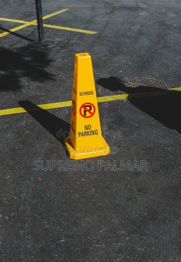 No Parking Cone for Residential and Commercial Use