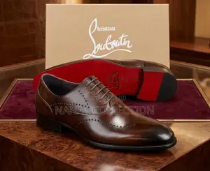 Christain Louboutin Formal Dress Shoes “Black Brown”
