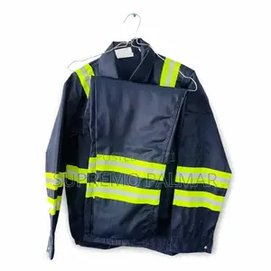 Polycotton Safety Coverall Set –Protective Workwear for Industrial Use