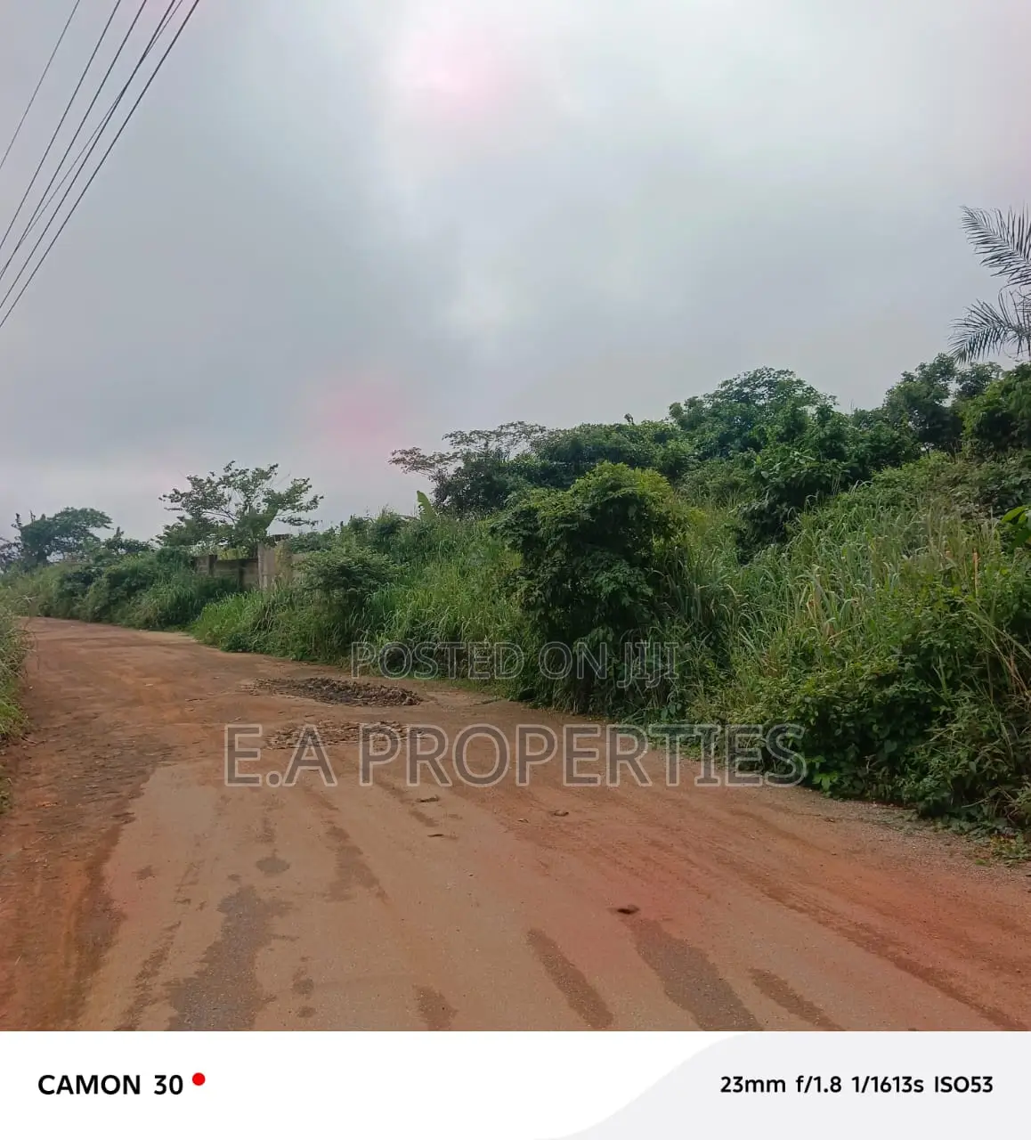 Land for Sale 30 Acres Aburi Ahwerase