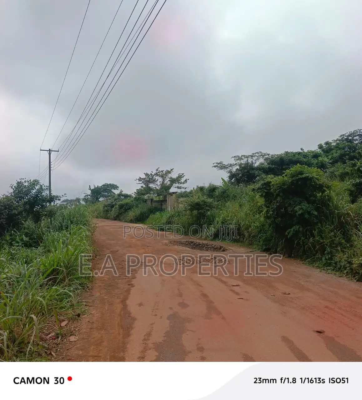 Land for Sale 30 Acres Aburi Ahwerase