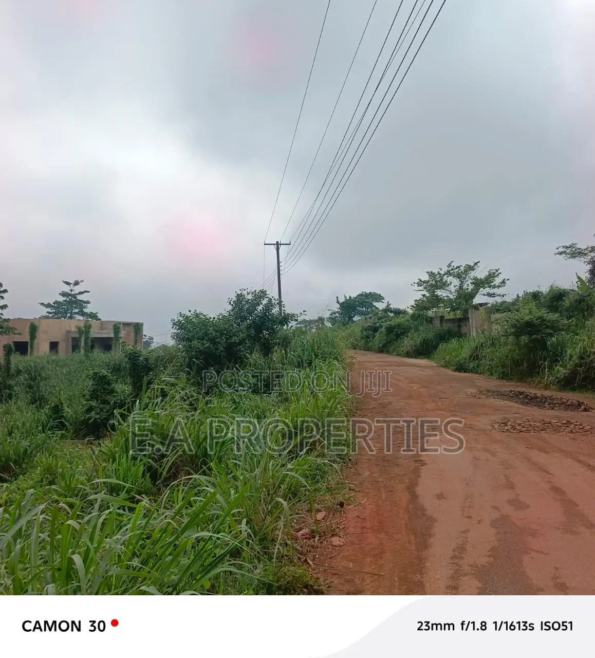 Land for Sale 30 Acres Aburi Ahwerase