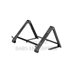 Promate Aluminum Multi-Angle Origami Laptop Stand Grey