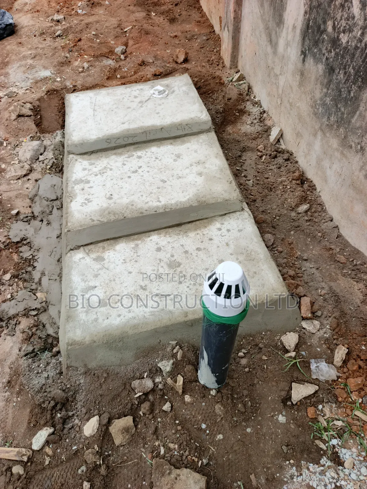 Installation Masters of Biodigester Biogas Biofil Manhole Toilet