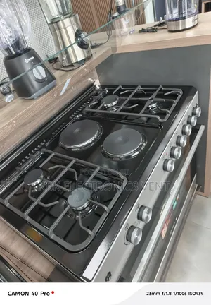 Sigma 90*60 6Burner(4Gas+ 2Electric) Cooker Oven + Grill + Ignition