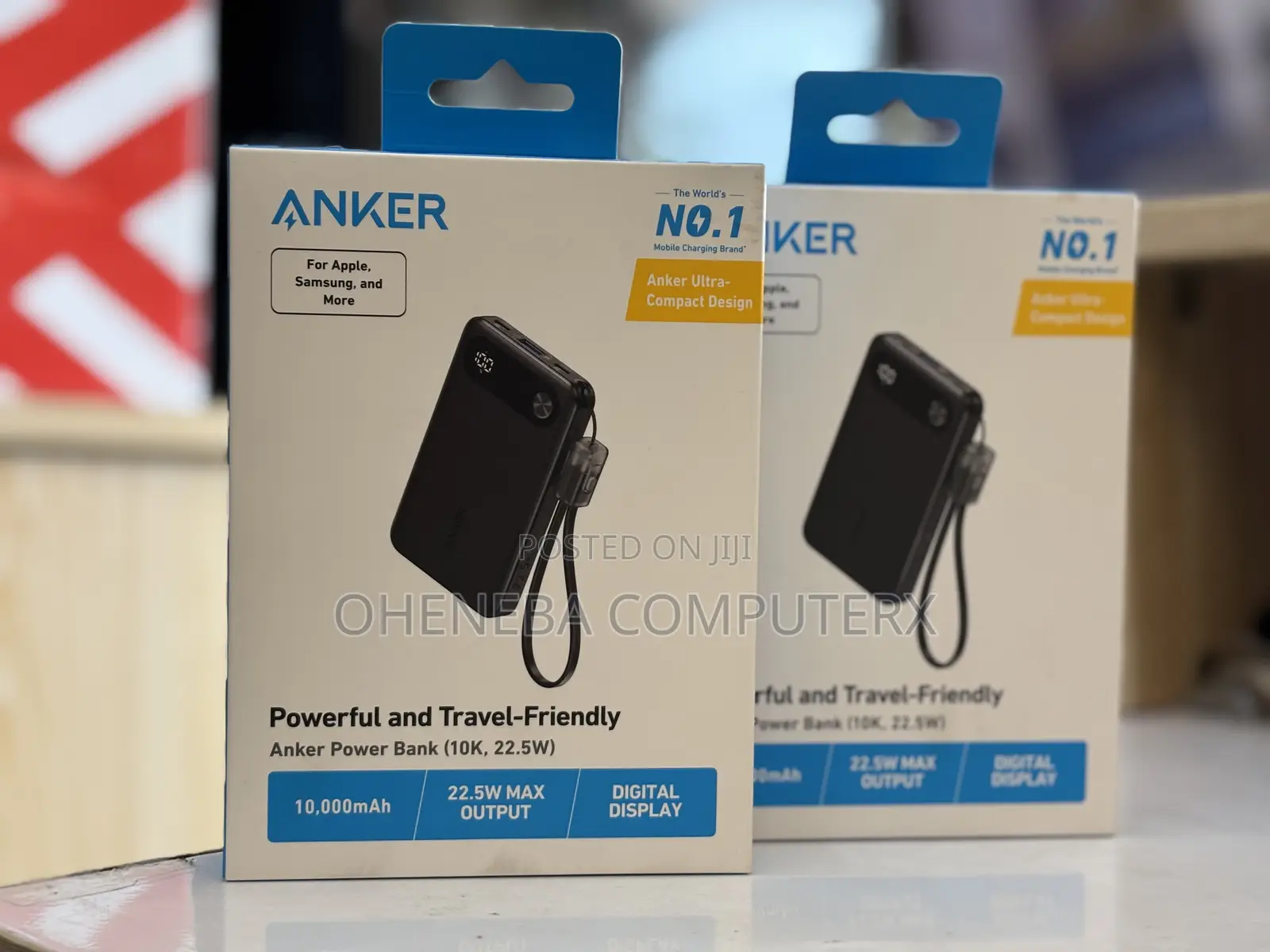Anker Powerbank 10,000 Mah Pocket Size Travel Mate