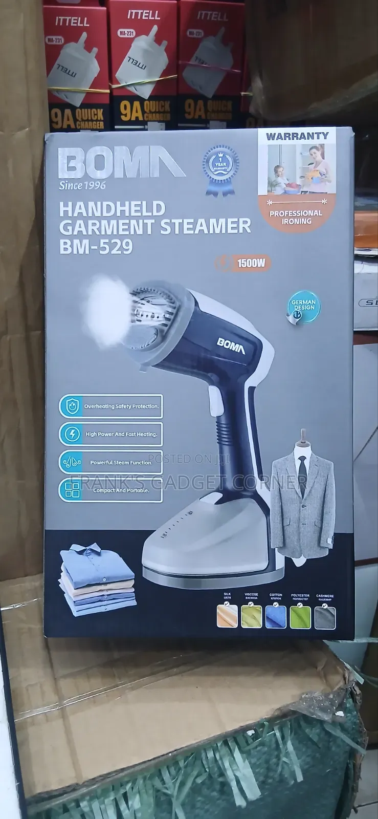 BOMA Handheld Garment Steamer