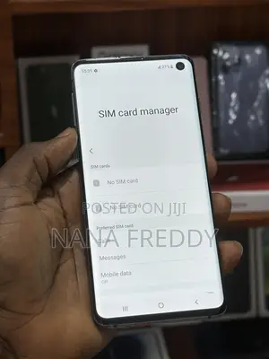 New Samsung Galaxy S10 128 GB Black