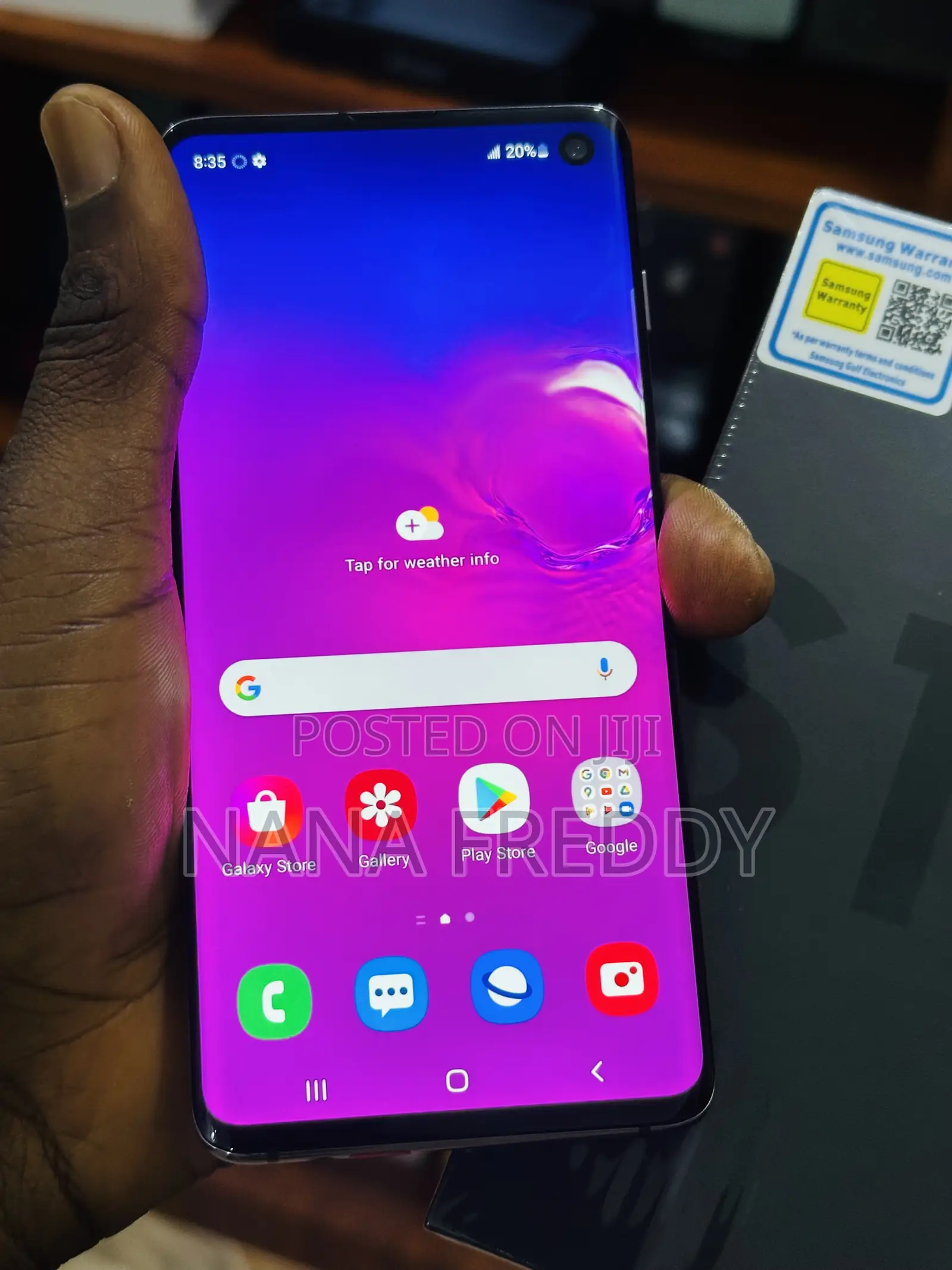 New Samsung Galaxy S10 128 GB Black