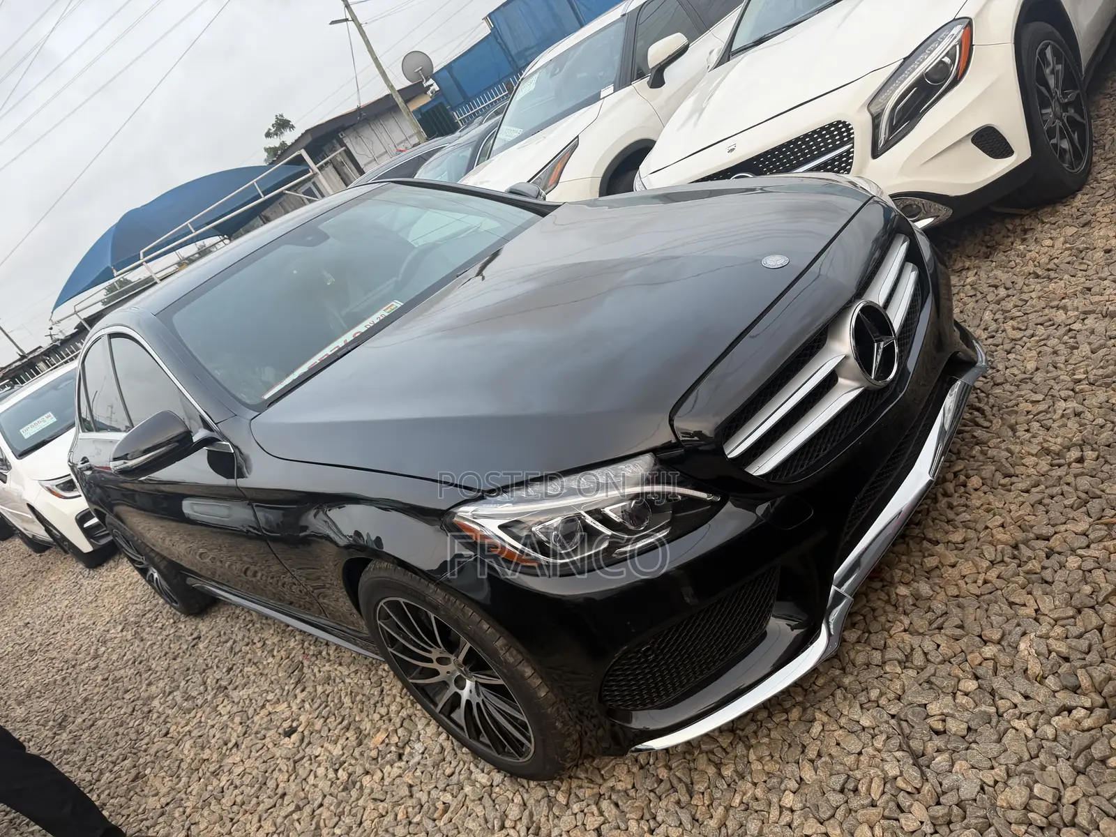 Mercedes-Benz C300 Sport 4Matic Sedan AWD (2.0L 4cyll 7A) 2016 Black