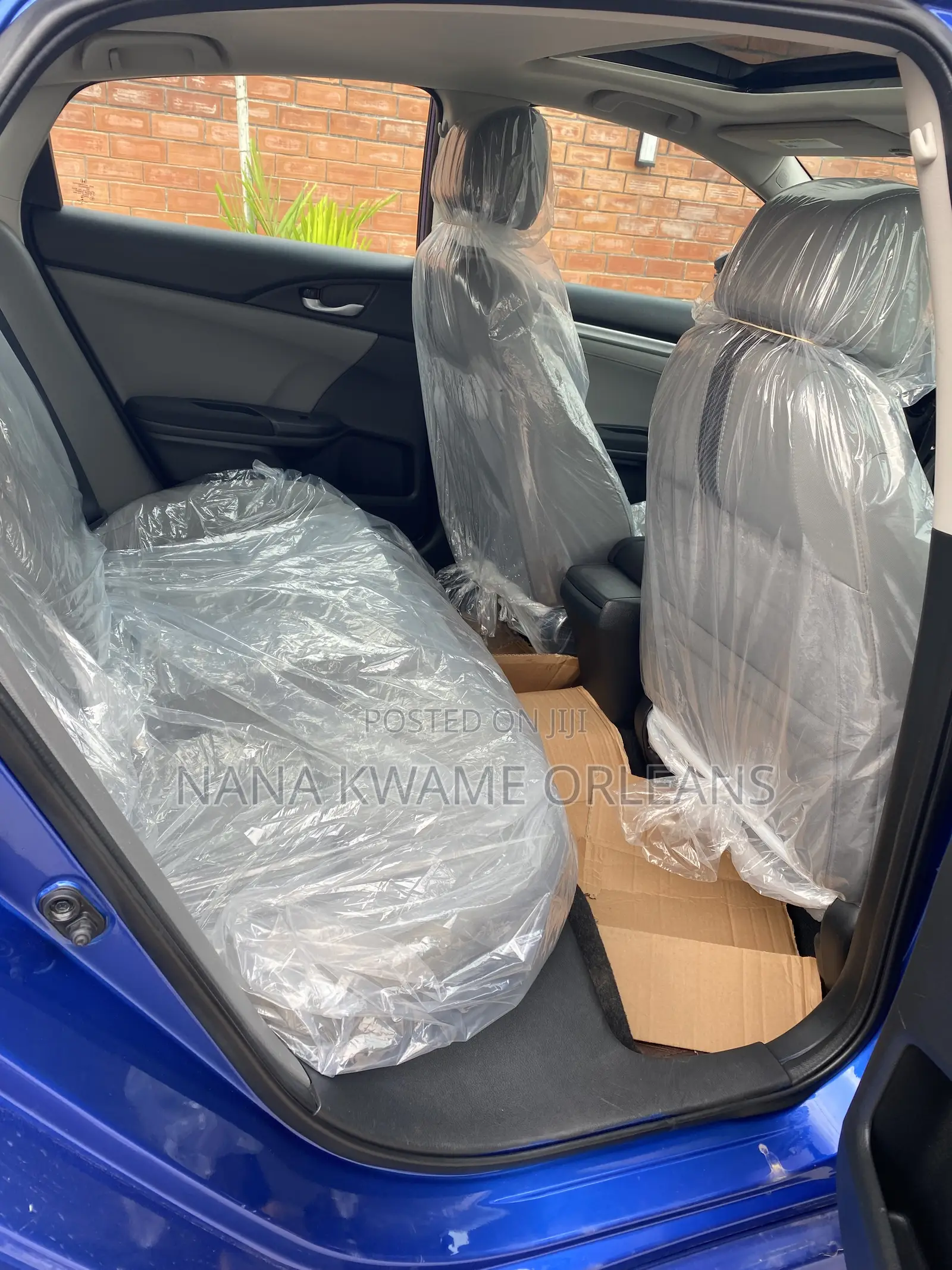 Honda Civic EX-L 4dr Sedan (1.5L 4cyl) 2017 Blue