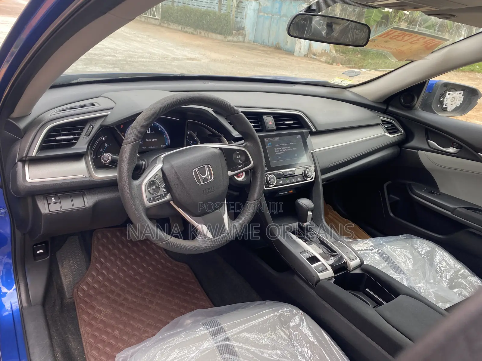 Honda Civic EX-L 4dr Sedan (1.5L 4cyl) 2017 Blue