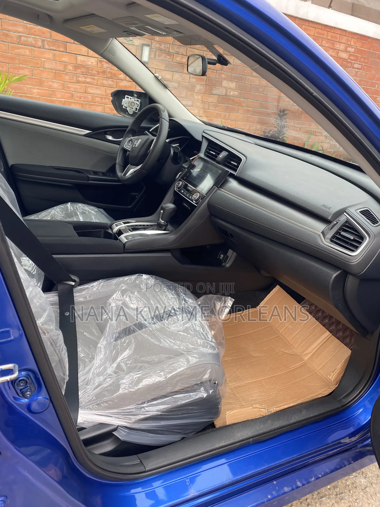 Honda Civic EX-L 4dr Sedan (1.5L 4cyl) 2017 Blue