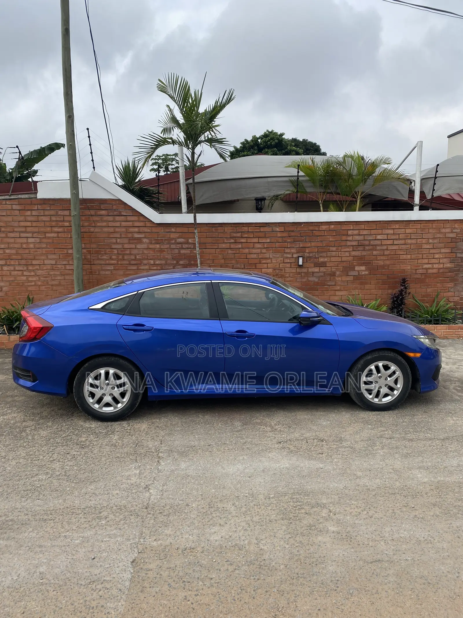 Honda Civic EX-L 4dr Sedan (1.5L 4cyl) 2017 Blue