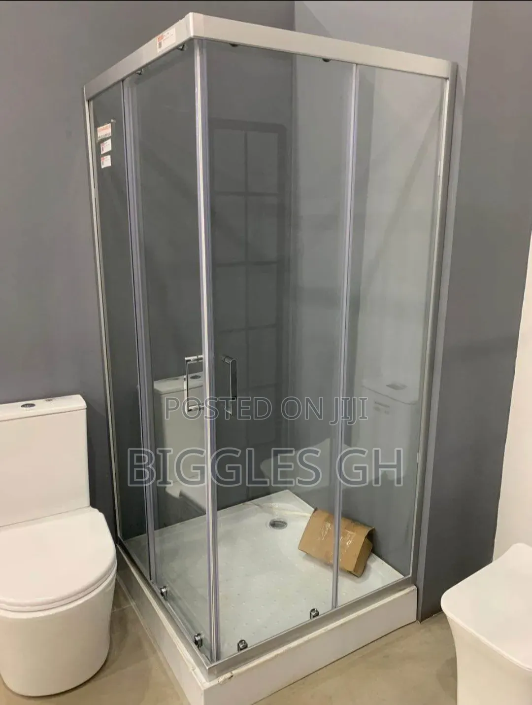 Clear Glass Shower Cubicle- 90×90