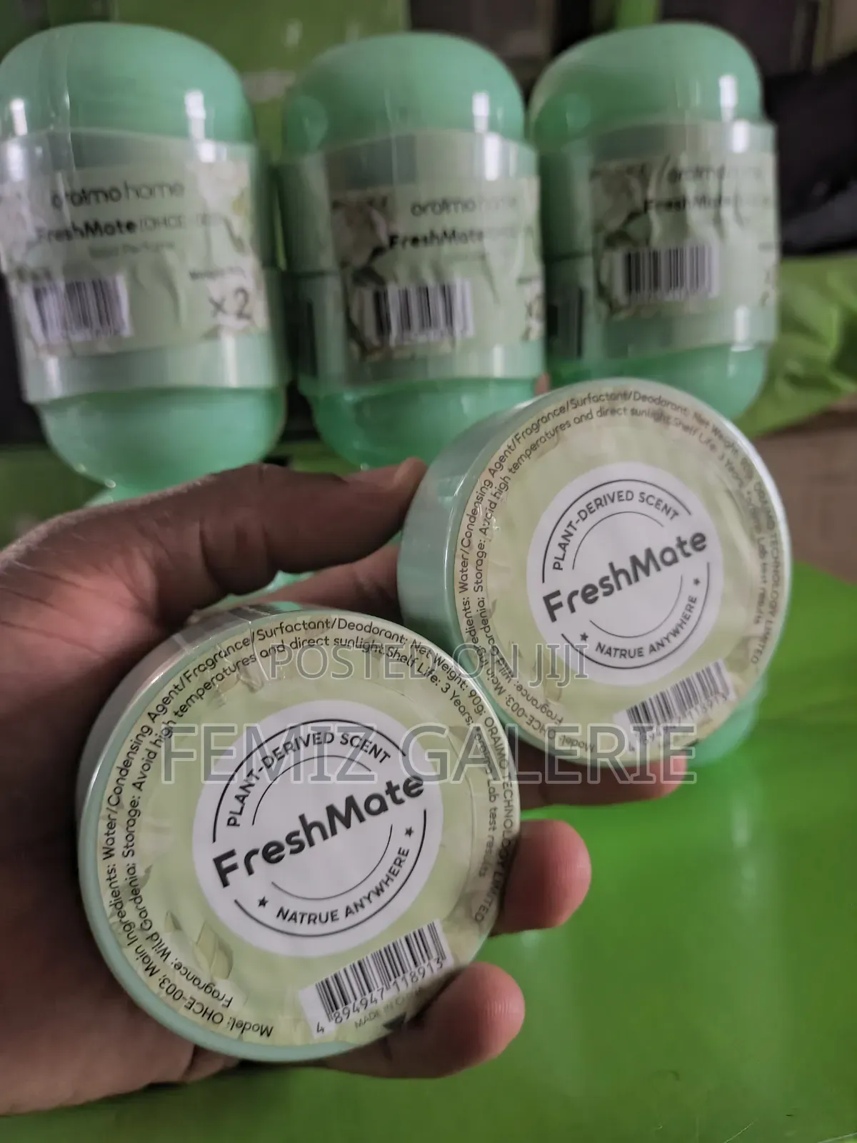 Oraimo FreshMate 90g Natural Long-Lasting Solid Perfume