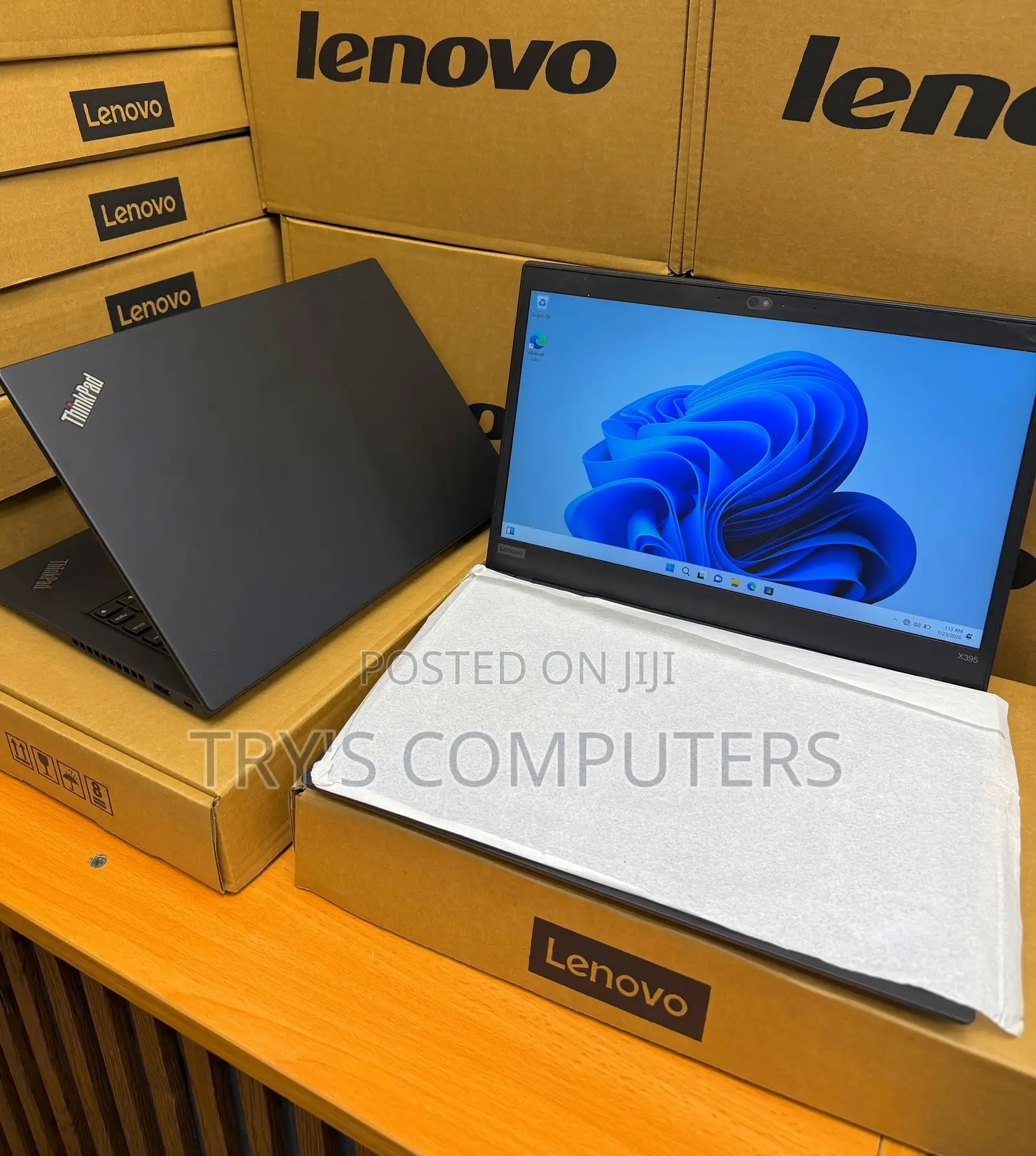 New Laptop Lenovo ThinkPad x395 16GB AMD Ryzen 5 SSD 256GB