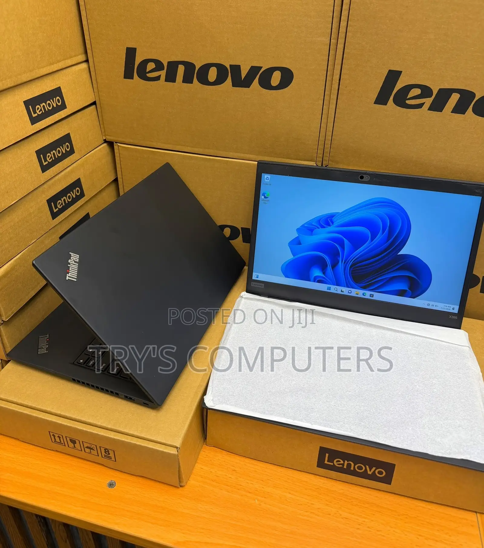 New Laptop Lenovo ThinkPad x395 16GB AMD Ryzen 5 SSD 256GB