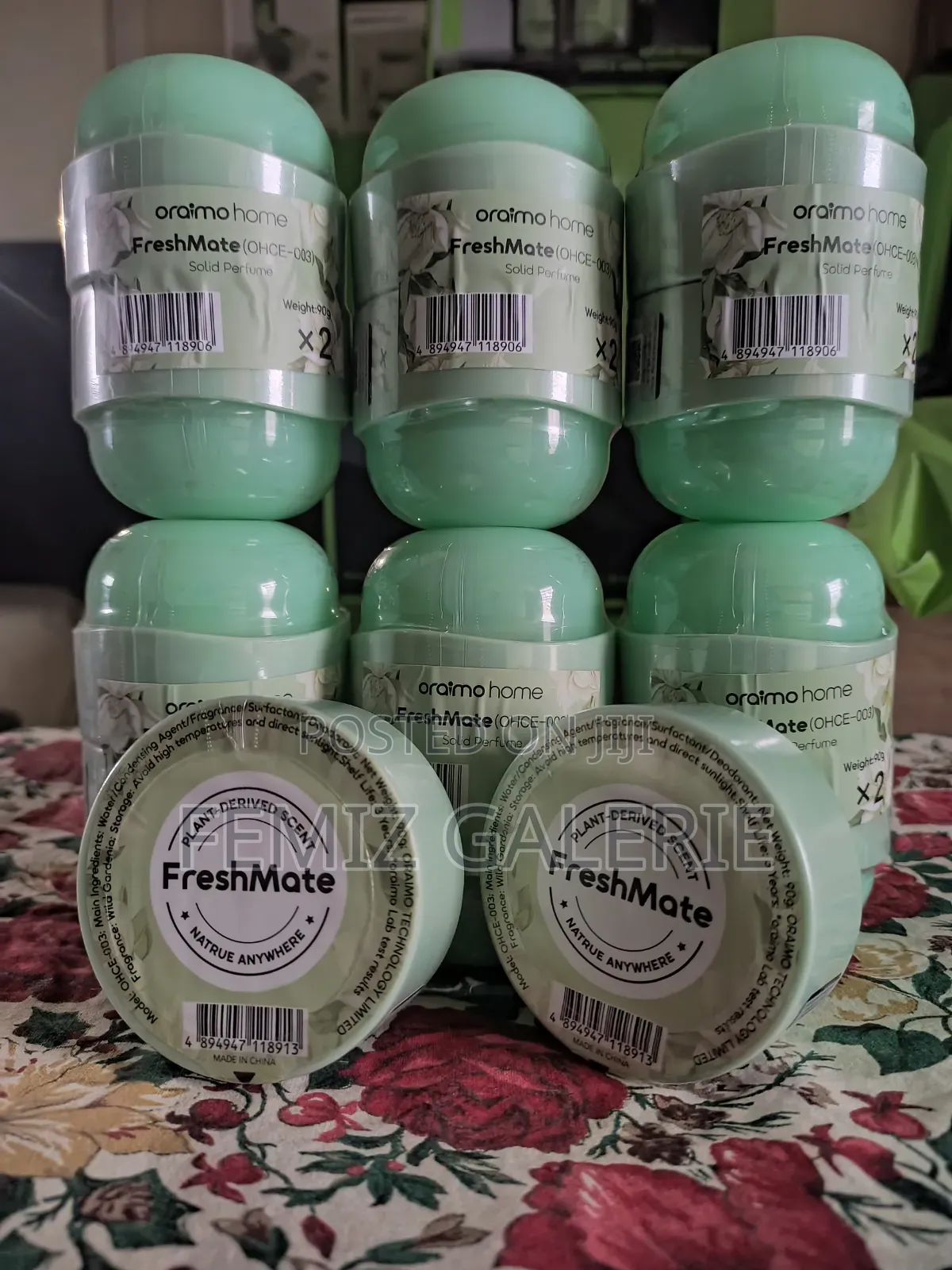 Oraimo FreshMate 90g Natural Long-Lasting Solid Perfume