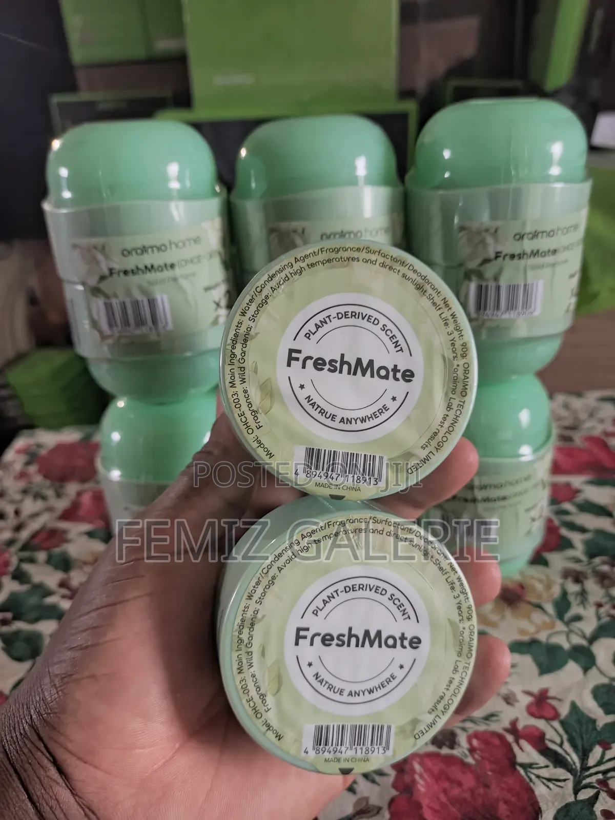 Oraimo FreshMate 90g Natural Long-Lasting Solid Perfume