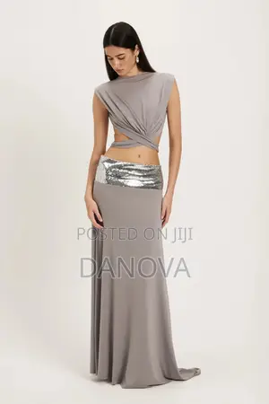Two Piece Sequin Outfit
