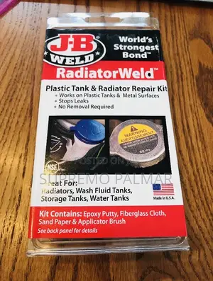 Radiatorweld Plastic Tank Radiator Repair Kit – Epoxy Reinforced Fix