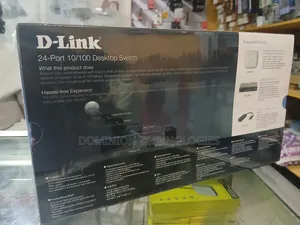 D - Link 24 - Port 10/100 Desktop Switch