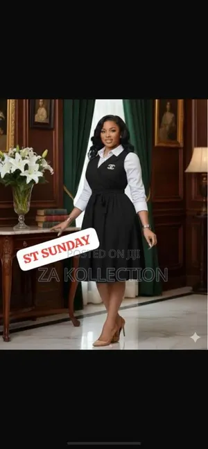 Ladies Shirt Like Office Dress