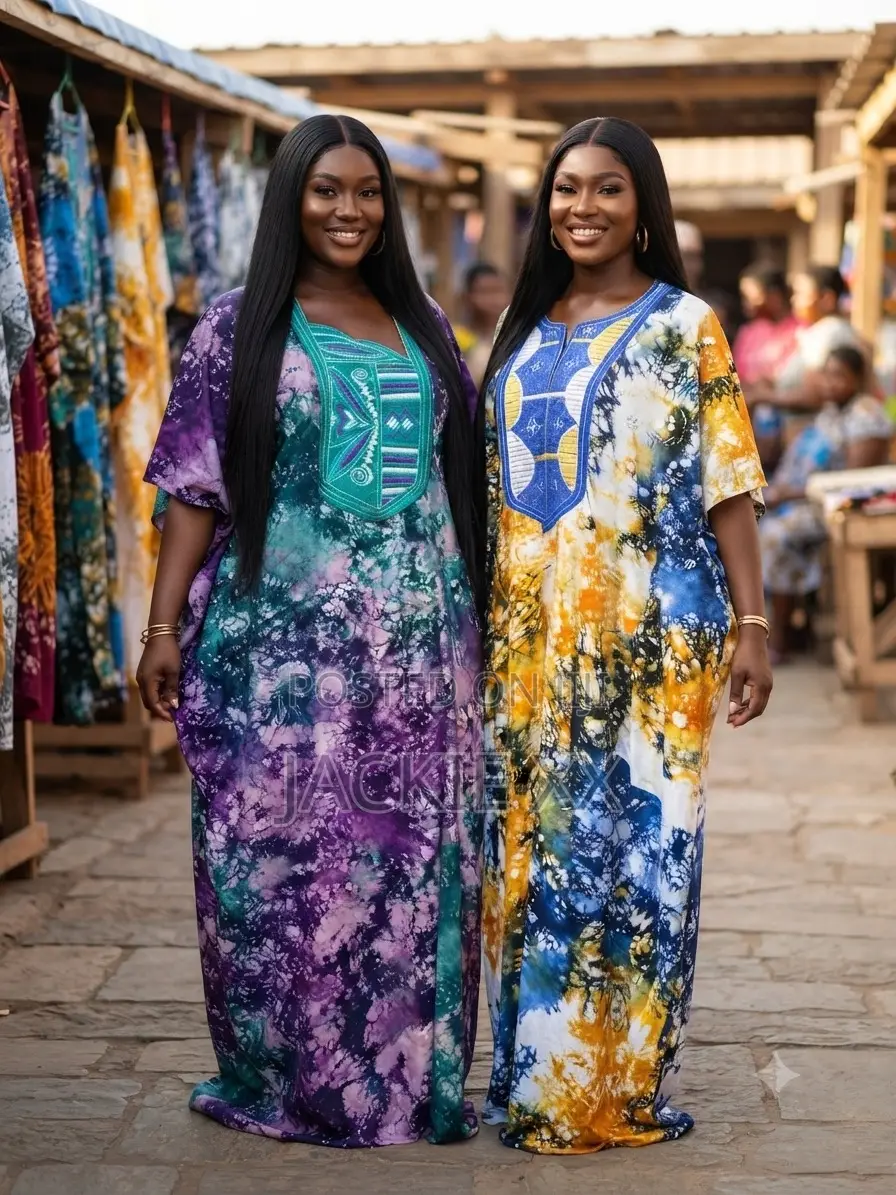 Ankara Long Dress