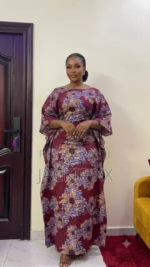 Ankara Long Dress