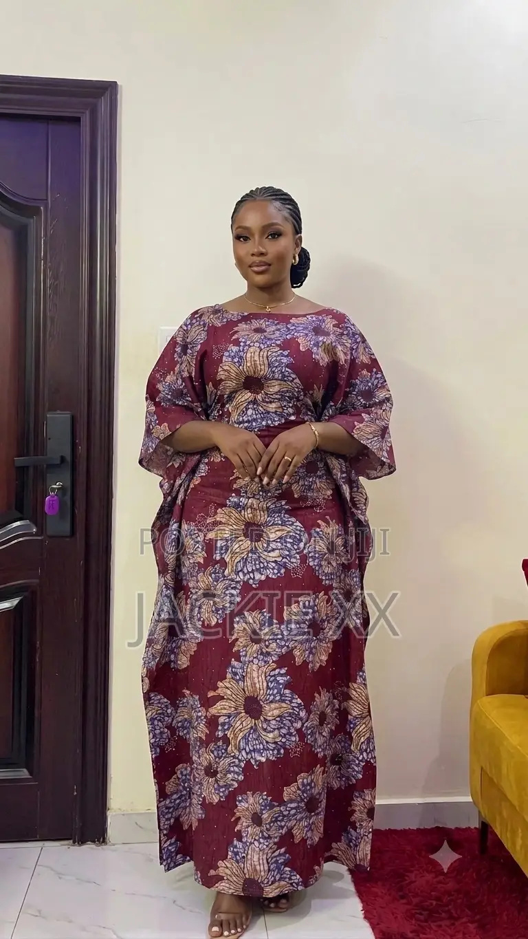 Ankara Long Dress
