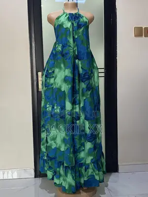Ankara Long Dress