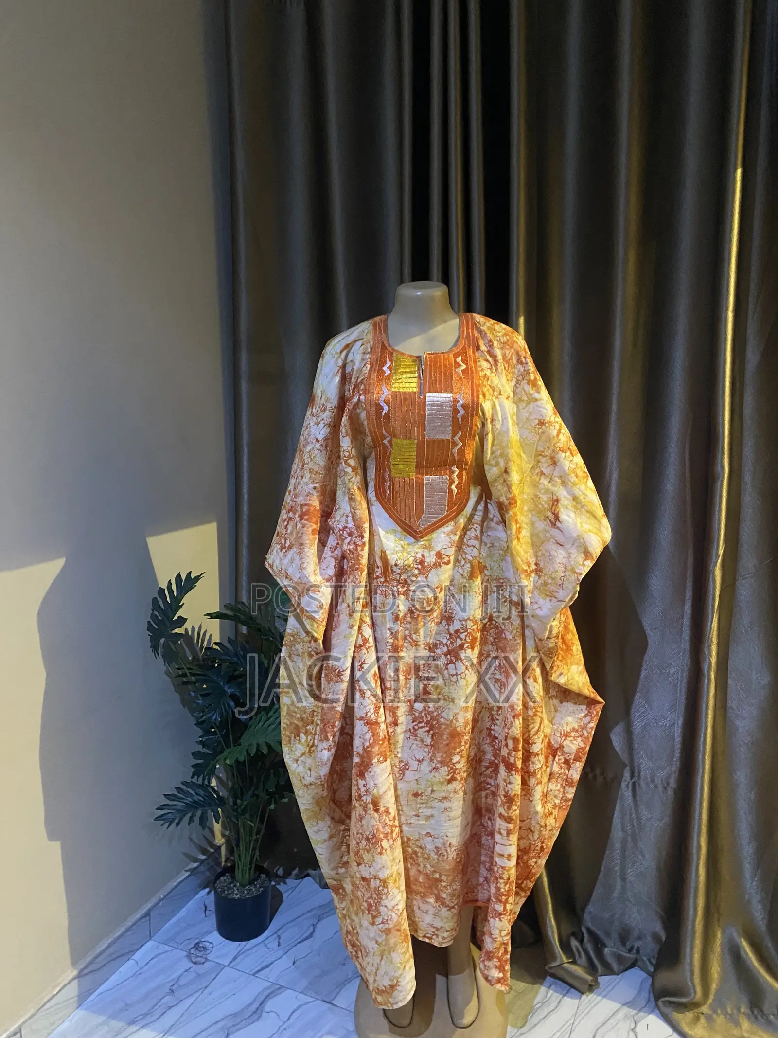 Ankara Long Dress