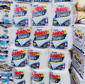 Papa Jumbo Kitchen Paper Towel, 6 Rolls/Pack