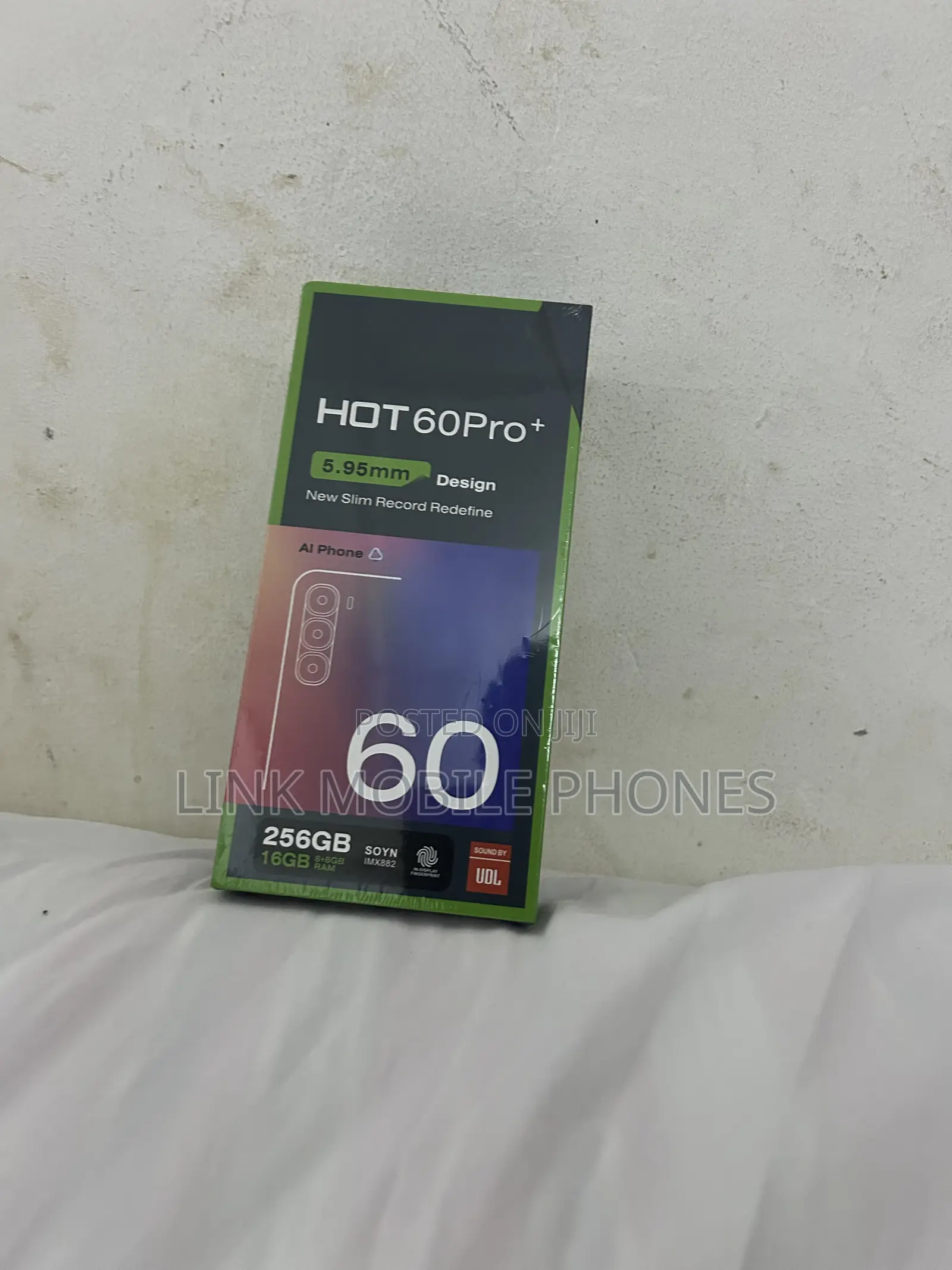 New Infinix Hot 60 Pro+ 256 GB Black