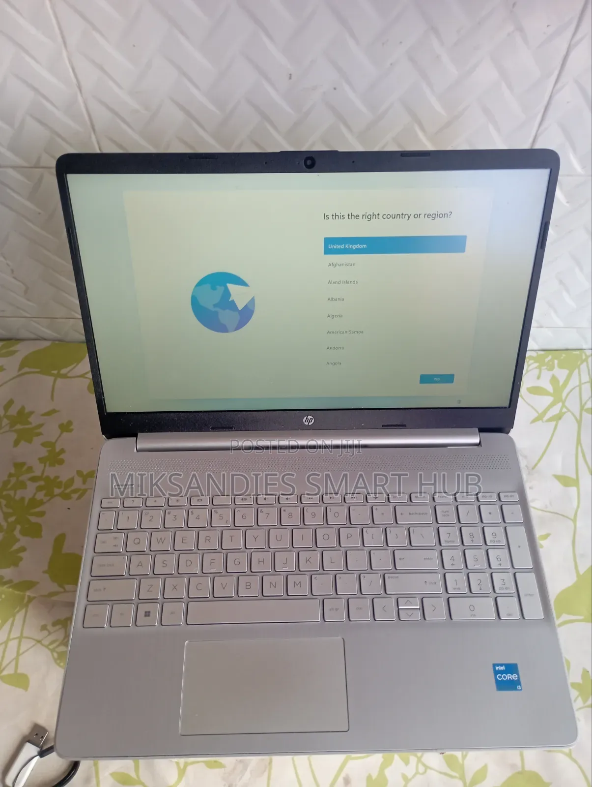Laptop HP 15s 8GB Intel Core i3 SSD 256GB